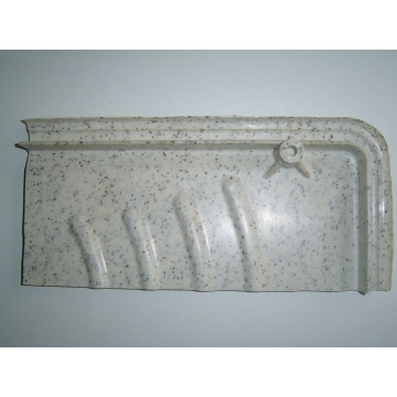 Granulats de carbonate de calcium colorés
